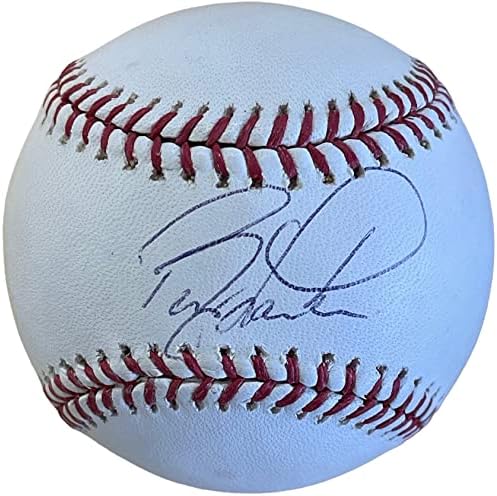 Barry Larkin a autografat baseball oficial Major League - baseball -uri autografate