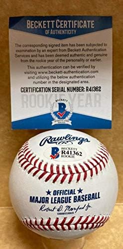 CJ Alexander Atlanta Braves a semnat autografat M.L. Baseball Beckett R41362
