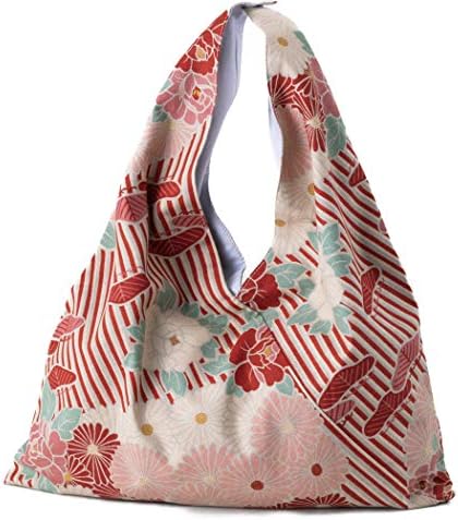 Geantă de pliere reutilizabilă japoneză cu buzunare făcute în Japonia HOBO KNOT BAGS estetic pentru femei