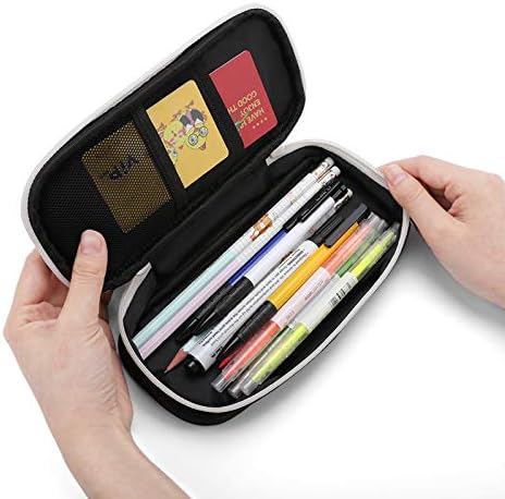 Porumb poppped și găleată portabilă cu creion portabil cu capacitate mare pen carcasă cosmetică machiaj de machiaj de stocare