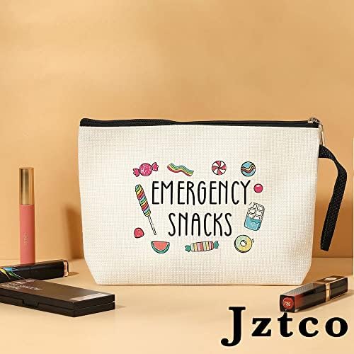 Pungi pentru gustări Jztco, geantă pentru alimente de urgență pentru femei Fete Cadouri de călătorie favoruri Geantă de călătorie