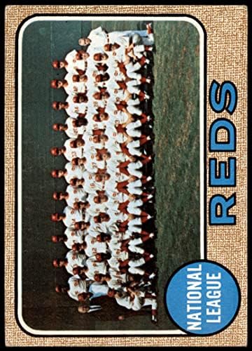 1968 Topps 574 Reds Team Cincinnati Reds VG/Ex+ Reds