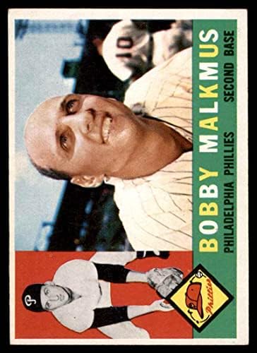 1960 Topps 251 Bobby Malkmus Philadelphia Phillies Ex Phillies