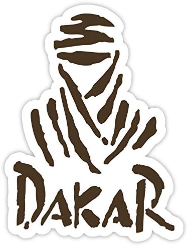 Dakar Rally Sticker Decal 4 x 5