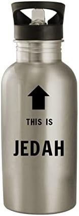 Produse Molandra Acesta este Jedah - Sticlă de apă din oțel inoxidabil de 20oz, argint