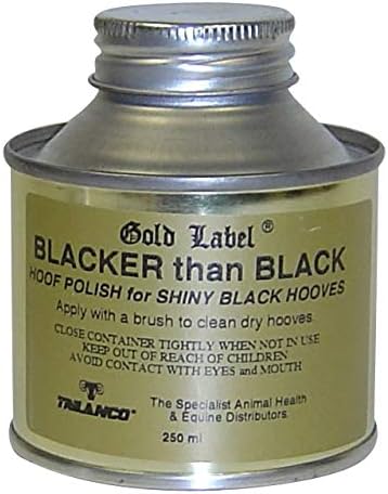 Gold Label - lac pentru copite 250ml: mai Negru decât negru