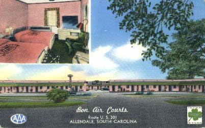 Carte poștală Allendale, Carolina de Sud