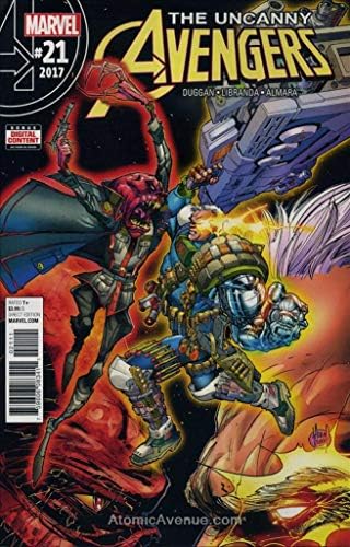 Răzbunătorii ciudați # 21 VF / NM; carte de benzi desenate Marvel / cablu