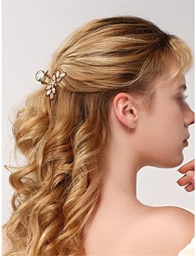 Clamuri de păr Flori Atlas Seria medie Grab Clip Hairpin din spate pentru femei Capul retro Grab Headress