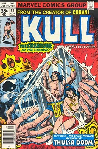 Kull distrugătorul 28 VG; Marvel carte de benzi desenate / Thulsa Doom
