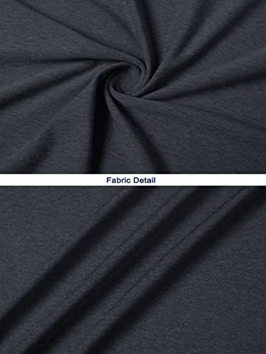 Tricouri pentru femei Eklentson UPF 50+ Quick Dry Solid Color Solid Antrenament Atletic V cămașă cu mânecă lungă pentru femei