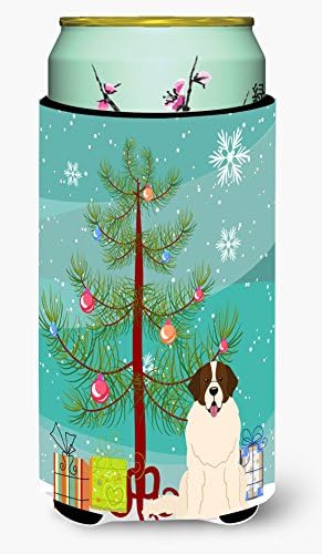 Caroline's Comorsures BB4152TBC Arbore de Crăciun fericit Moscova Moscova Watchdog Boy Hugger, Can Mânecă Hugger Mașină Băutură