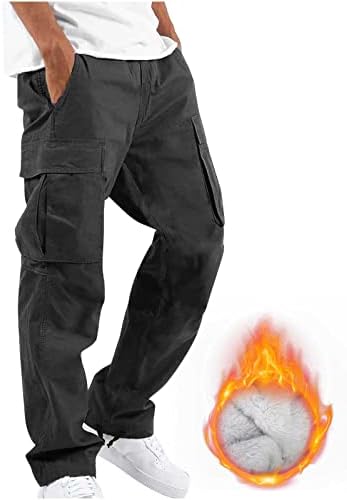 pantaloni de drumeție lcepcy pentru bărbați însoțiți plus dimensiunea pantalonilor cu mai multe buzunar