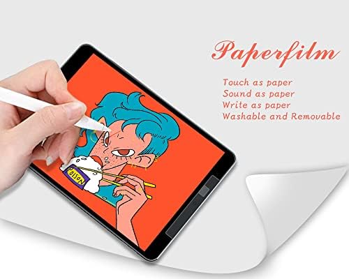 Zoegaa PaperFilm iPad Pro 12.9 Protector de ecran pentru iPad Pro 12.9 inch 2022/2021/2020 Model, scrieți ca pe hârtie/detașabil