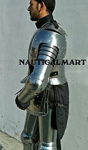 NauticalMart Medieval Knight Costum complet de armură purtabilă aarmor colectabilă