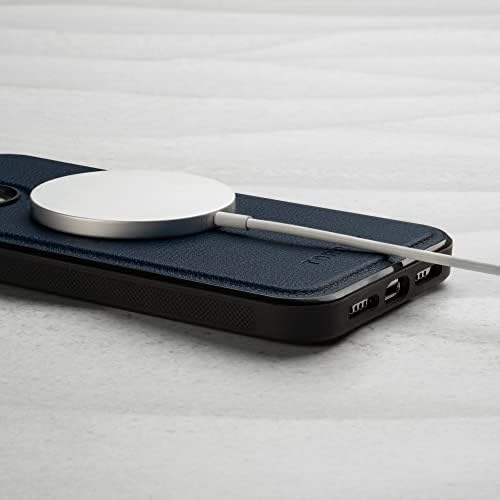 Husă din piele TORRO compatibilă cu iPhone 14 Plus-husă de protecție compatibilă MagSafe din piele naturală cu capac detașabil