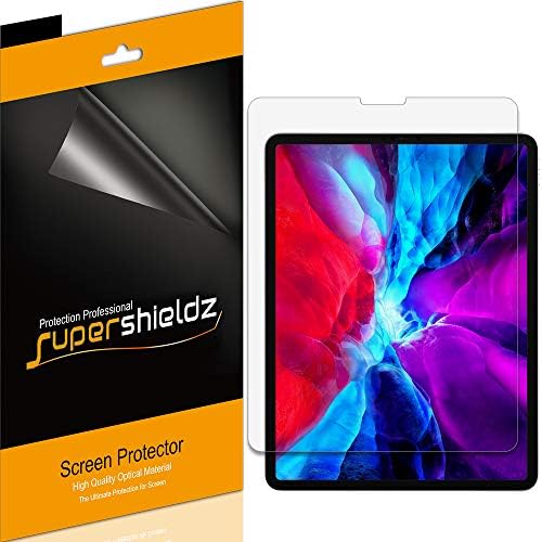 SuperShieldz proiectat pentru protector de ecran iPad Pro 12.9 inch, anti -strălucire și scut anti -amprente