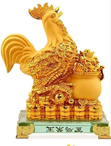 Zamtac Cock Feng Shui Craft Rooster Creative Decoration -