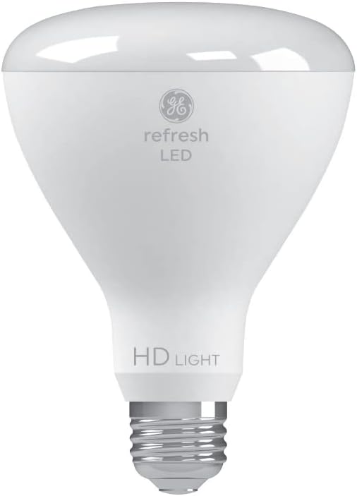 Ge Refresh 65-Watt echivalent cu LED-uri BR30 de înaltă definiție Lumina zilei Dimmable inundații bec