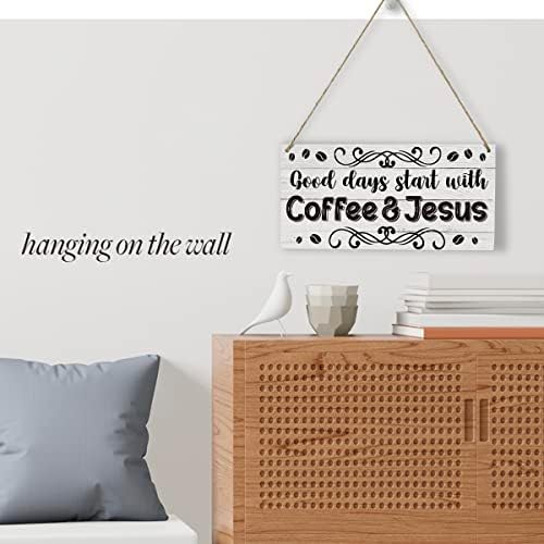 Semn de cafea rustic din lemn perete de perete perete atârnat decor amuzant cafea cadouri de cafea iubitor de cafea cadou din