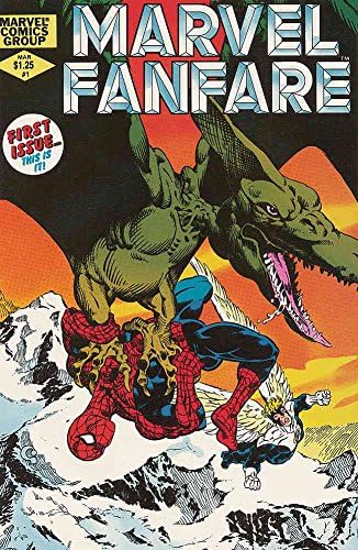 Fanfara Marvel 1 FN; carte de benzi desenate Marvel / Spider-Man