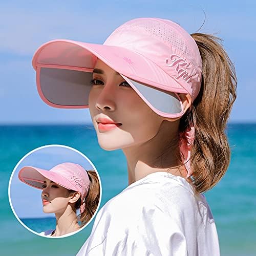 Hat de vizor respirabil Golf Sweat Cap Soare pentru femei Elastice Absorbant Soare larg Soare de baseball Caps de baseball