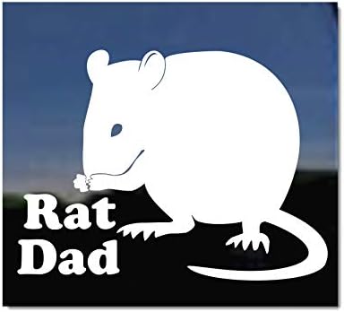 Rat Dad / NickerStickers Autocolant Pentru Șobolan Pentru Animale De Companie