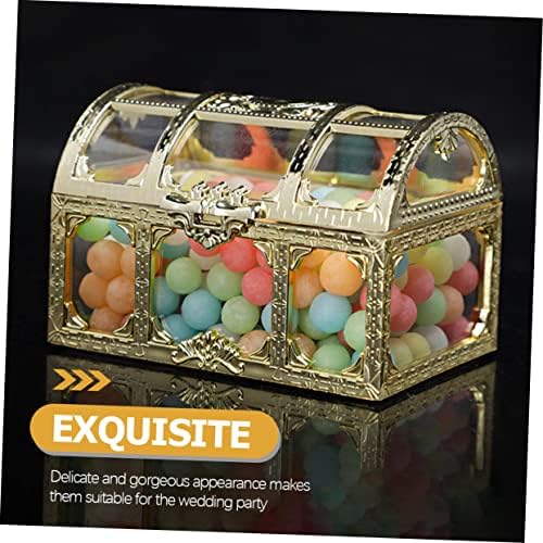 Abaodam comoara piept cutii bomboane cutii cadou decorative cu capace containere cu bomboane pentru cadouri cutii de bomboane