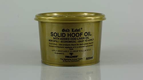Etichetă de aur-ulei solid de copite: Natural: 500ml