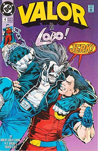 Valor 4 VF / NM; carte de benzi desenate DC / Lobo