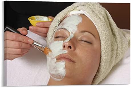Curățare facială imagini faciale pentru perete și spa Poster tratament Facial Spa Facial Spa Poster piele 2 picturi pe pânză