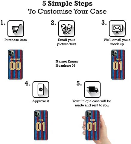 Head Case Designs autorizat oficial personalizat personalizat FC Barcelona Away 2022/23 Kit Cartea din piele Copertă Capacul