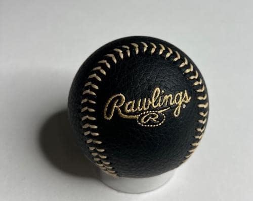 Ernie Banks a semnat Chicago Cubs 3d Rawlings Baseball „Mr. Cub” PSA Q33945 - Baseballs autografate