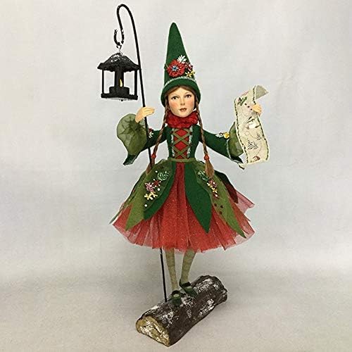 Katherine's Collection 2020 Snow Day Gnome Girl Figurină mare
