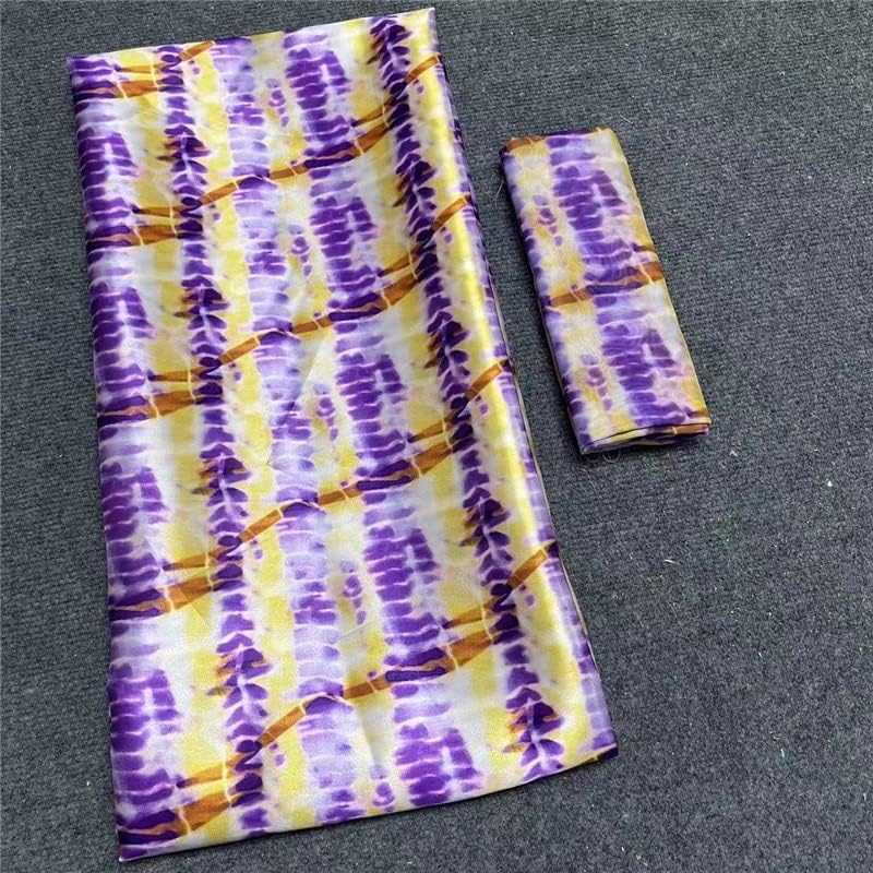 Hom3craft African Tesatura de mătase moale pentru îmbrăcăminte imprimare îngrijită pe Material cu dantelă Voilă Elvețiană 4