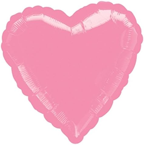 Anagram Balloon cu folie roz roz din inimă, 18