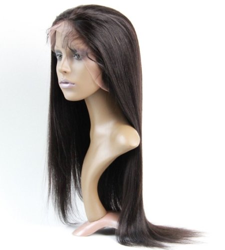 Peruca completa Dantela peruca scurta 10 peruca lucrata manual Malaezia Virgin Remy Peruci de par uman Yaki culoare dreapta