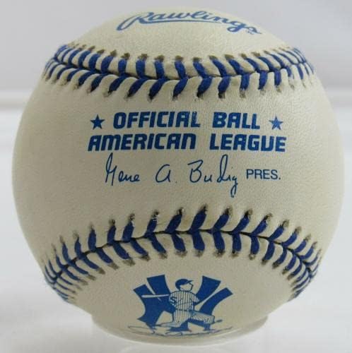 Spaceman Bill Lee a semnat autograf auto -rawlings Joe DiMaggio Baseball B101 I - Baseballs autografate