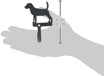 Cârlig de perete beagle de 4 inci mic