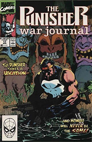 Jurnalul de război Punisher, 17 VF / NM ; carte de benzi desenate Marvel / Jim Lee Hawaii