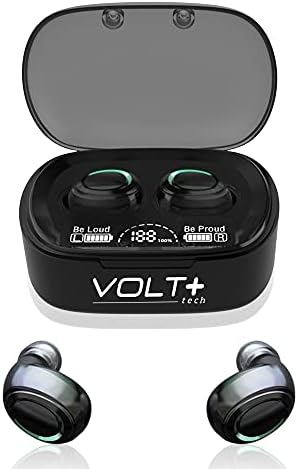 Volt Plus Tech Wireless V5.1 Pro Earbuds Compatibil cu Asus Tuf Gamimg VG279Q1A IPX3 Bluetooth Touch Improof/rezistență la