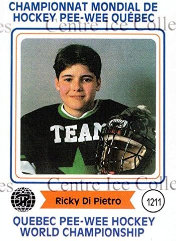 Rick di Pietro Hockey Card 2011 Quebec Pee-Wee Danone 2 Rick di Pietro