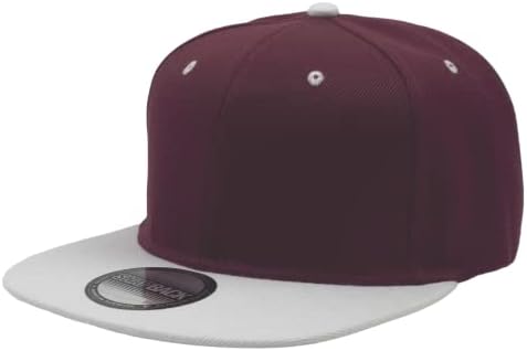 Cea Mai Mare Clasic Snapback Baseball Cap Pălărie Hip Hop Stil Plat Proiect De Lege Vizor Gol Culoare Solidă Camuflaj Reglabil