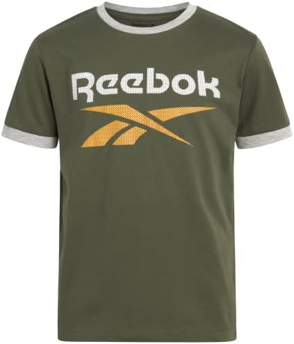 Set de jogger pentru băieți Reebok - Tricou cu mânecă scurtă și joggers cu mânecă scurtă