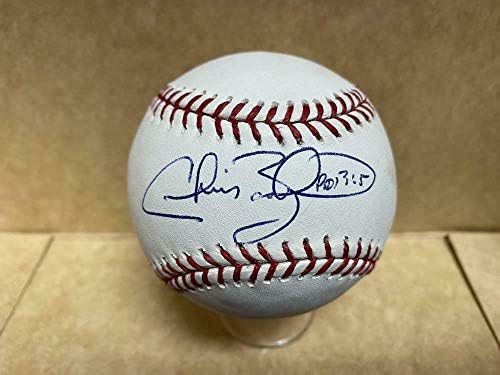 Chris Basak New York Yankees a semnat autografat M.L. Baseball w/coa - baseball -uri autografate
