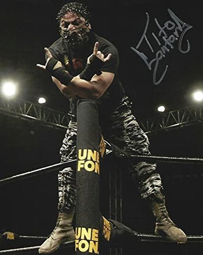 Tito Santana a semnat 8x10 Foto Lucha Libre AAA MLW Wrestling Picture Autograph 3 - Fotografii de lupte autografate