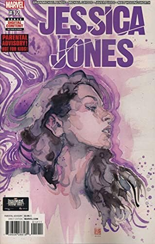 Jessica Jones 12 VF / NM; carte de benzi desenate Marvel / Brian Bendis Gaydos Alias