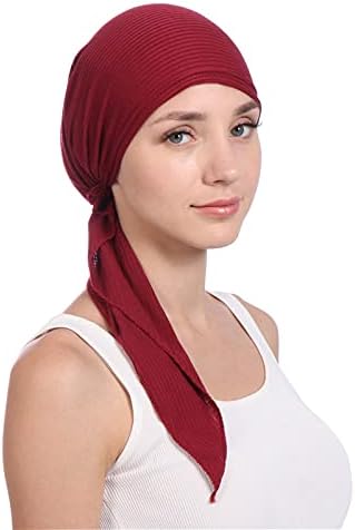 Cap Solid pălării pălărie Turban femei cap musulman Sport Fan Beanies Turban Cap Baseball capace bile pentru camioane