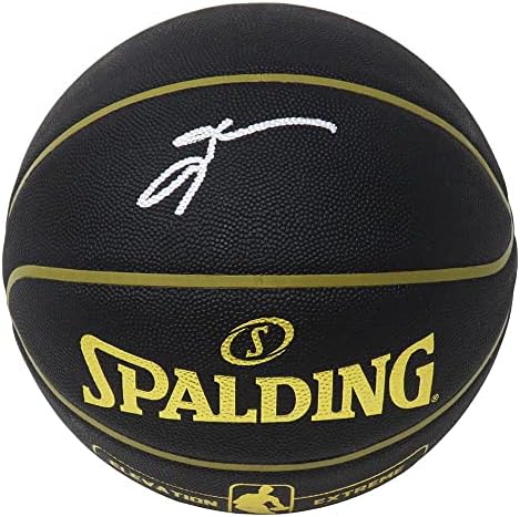 Allen Iverson a semnat Spalding Elevation Baschet Negru NBA - baschet autografat
