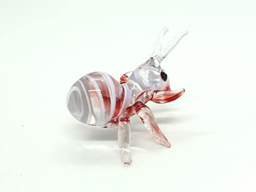 Sansukjai furnici figurine minuscule culori manual de culoare artă de sticlă animale de colecție cadou de colecție decor pentru